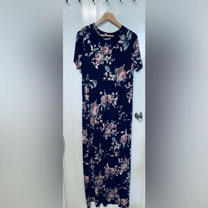 Floral Navy Dress size 2XL